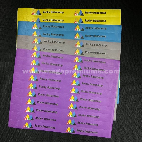 Custom Tyvek Wristband - Image 11