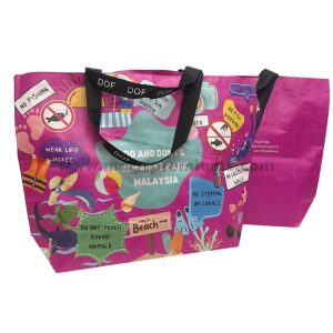 Affordable custom PP woven bags in bulk