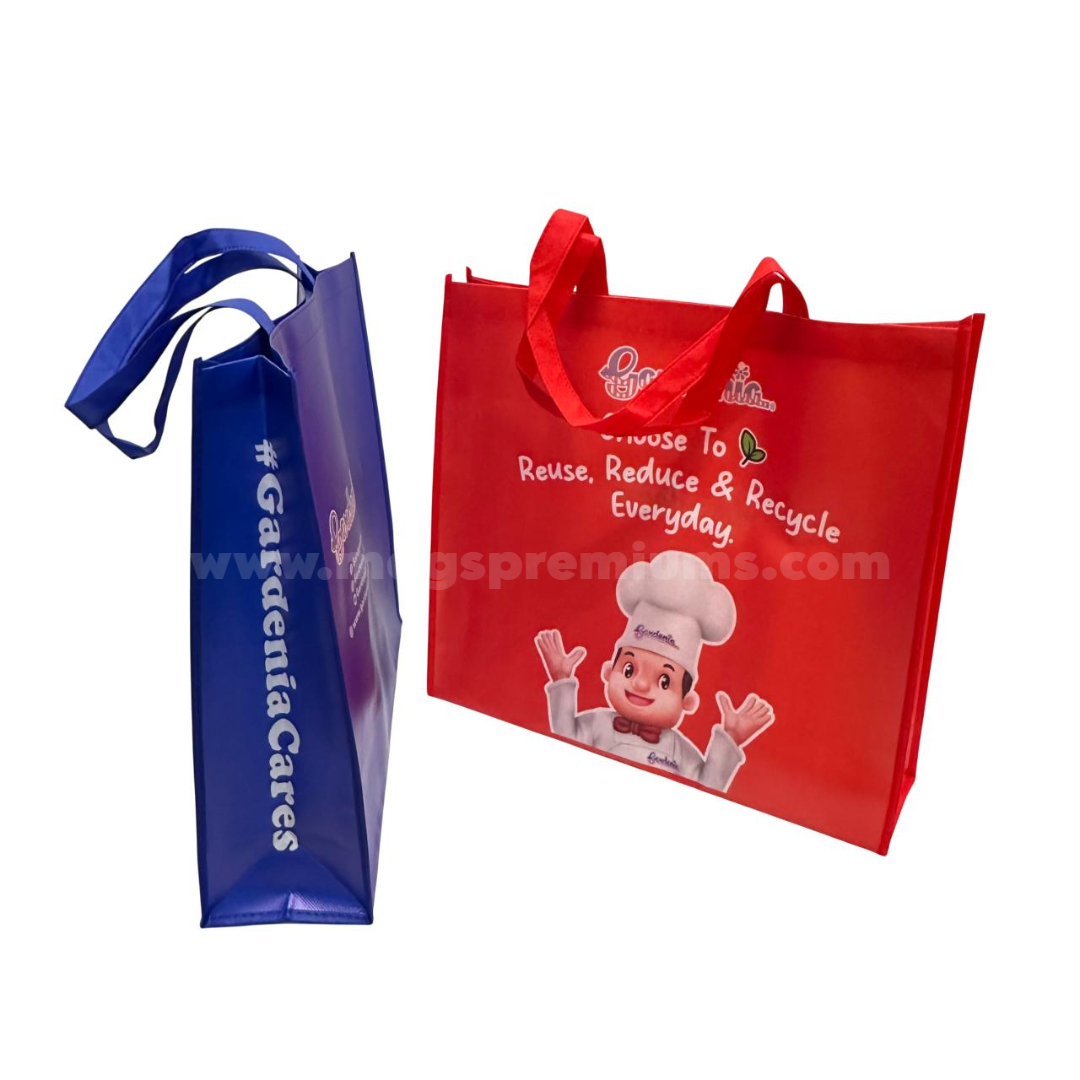 Laminated Non Woven Bag hoose a greener option with our laminated eco bag malaysia perfect for retail gifting and campaigns place your order now for custom branding