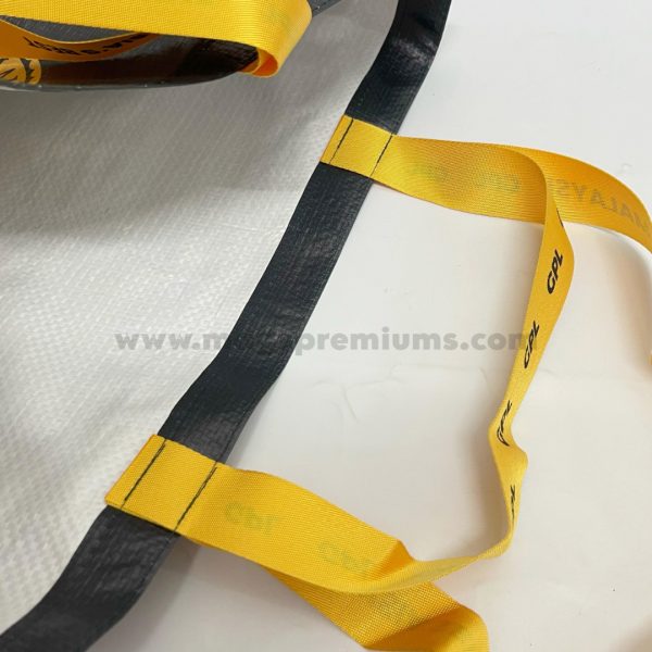 Custom PP woven bags with logo printing – perfect for bulk shopping or promotional giveaways, order now!