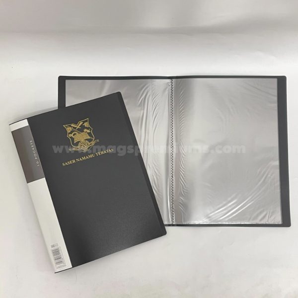 Custom A4 pocket file printing with personalized logo, perfect for organizing important documents in offices, schools, and corporate events. Ideal for branding and promotional giveaways in Malaysia.