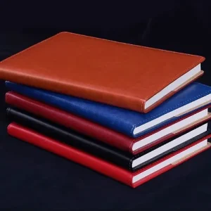 custom leather notebook