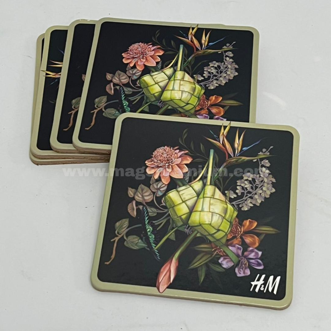 Cork Coaster High-quality printed cork coasters for promotional branding, wedding favors, and giveaways. Durable, absorbent, and eco-friendly. Bulk orders available from a reliable Malaysia supplier.