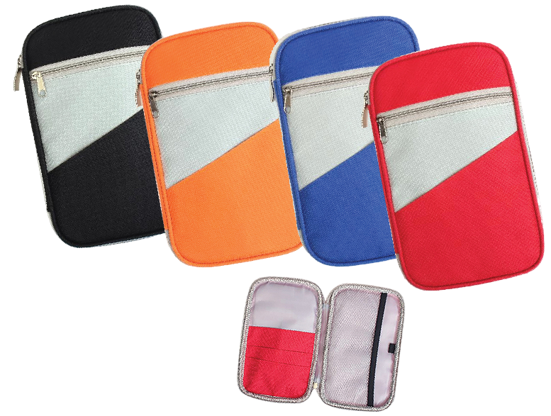 Twin Zipper Travel Case