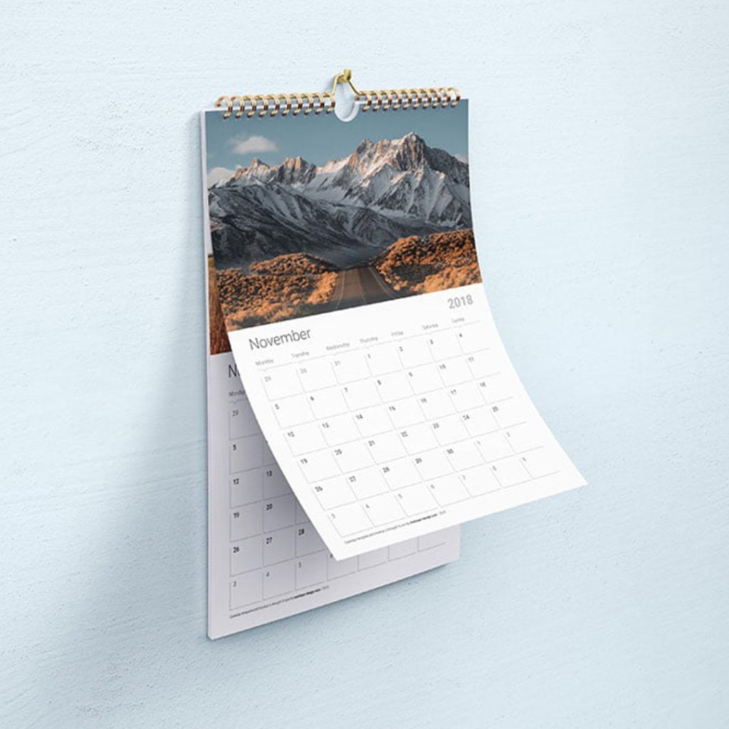 custom wall calendar