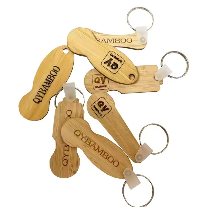 Bamboo Keychains | Personalized Keychains | Keychain Supplier Malaysia
