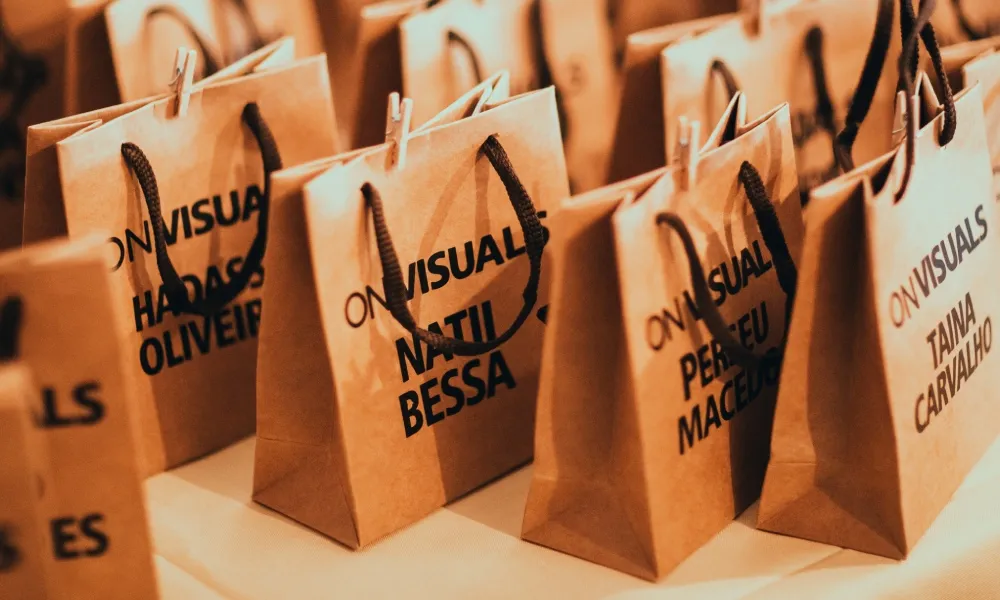 custom paper bag
