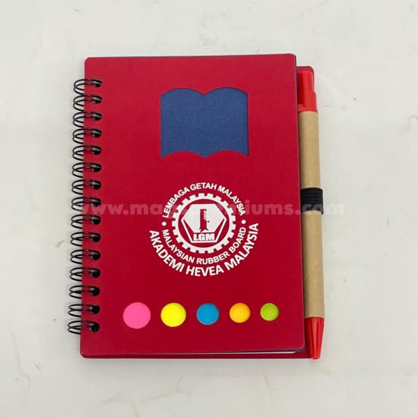 printed notebook
