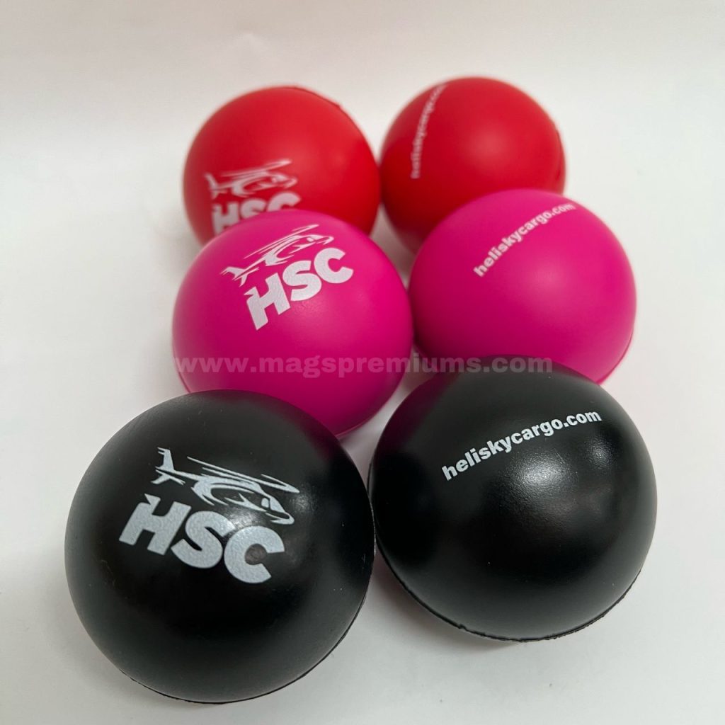stress balls with logo