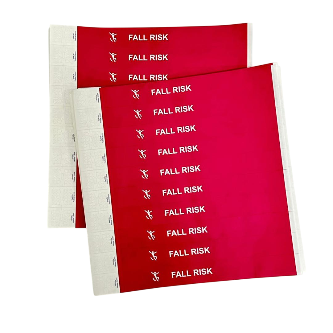 Fall risk wristband