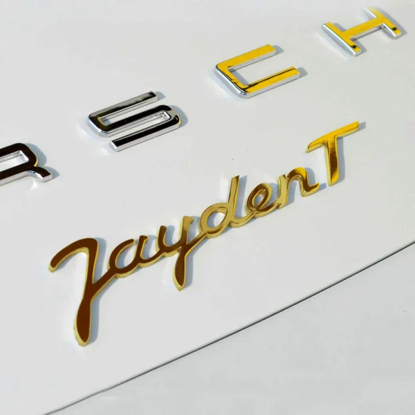 metal emblem