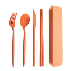 4-in-1 Wheat Cutlery Set