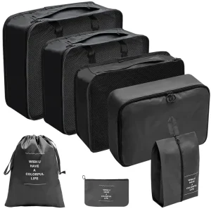 7-In-1 Travel Organizer Set