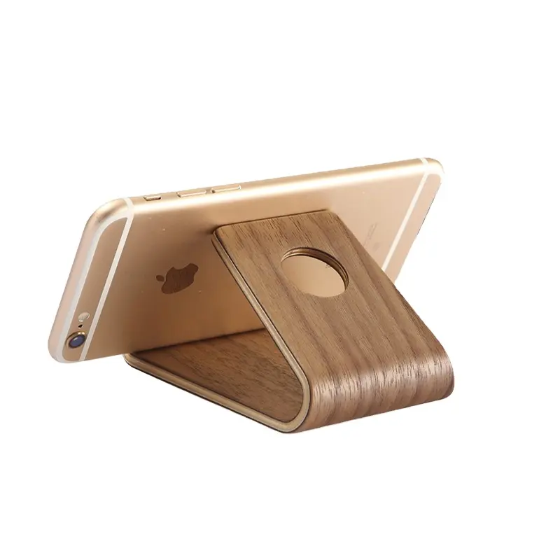 Wooden Phone Stand Custom Phone Holder