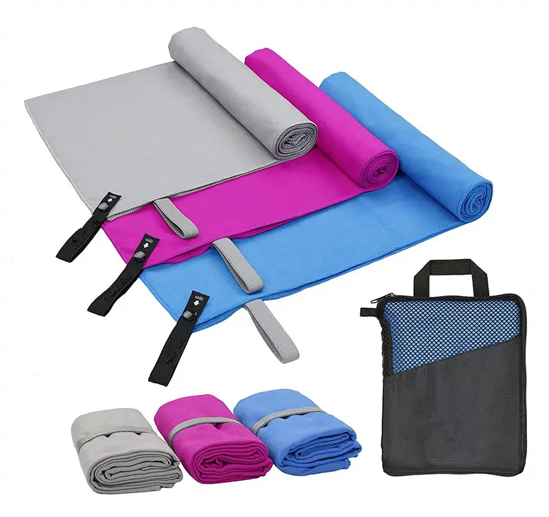 Gym Towel with Mesh Bag
