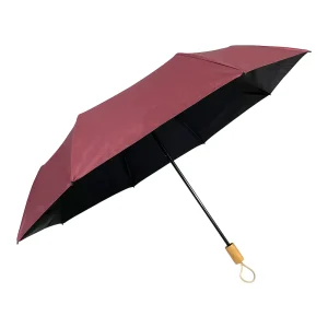 Wooden Handle Folding Umbrella
