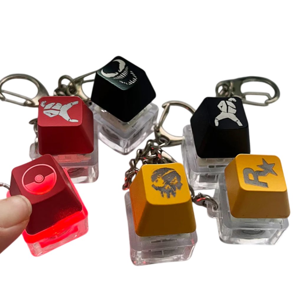 Keyboard Keychain | Keycap Keychain Custom | Custom Keycap Keychain
