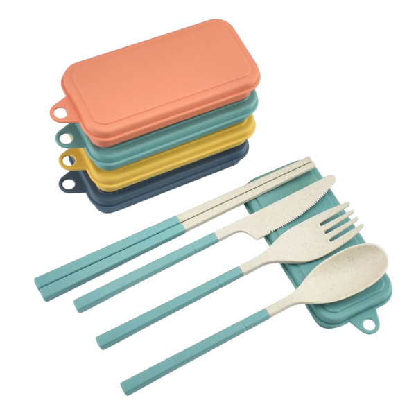 personalised travel cutlery set