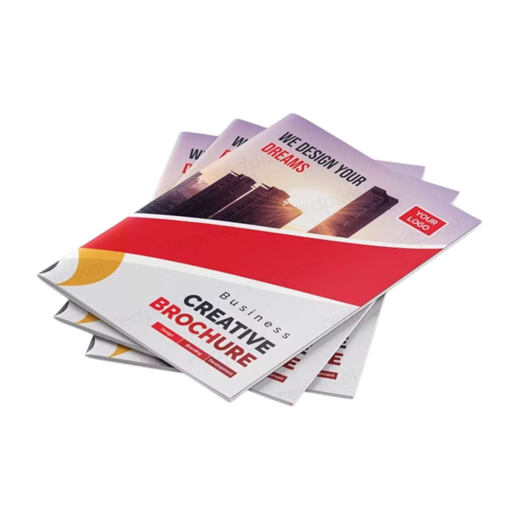 High-quality printed booklet with custom design, ideal for business marketing, product catalogs, and event programs