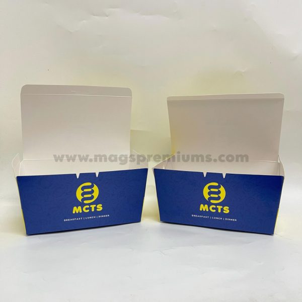 Personalized takeaway box printing for F&B branding – impress your customers with eye-catching design.