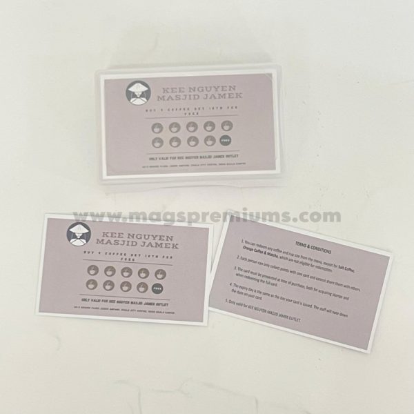 Stand out professionally with a personalised name card design printed with your logo and contact details contact us now to customise your own layout
