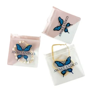 Logo Printing Mini Jewelry Ziplock Bags
