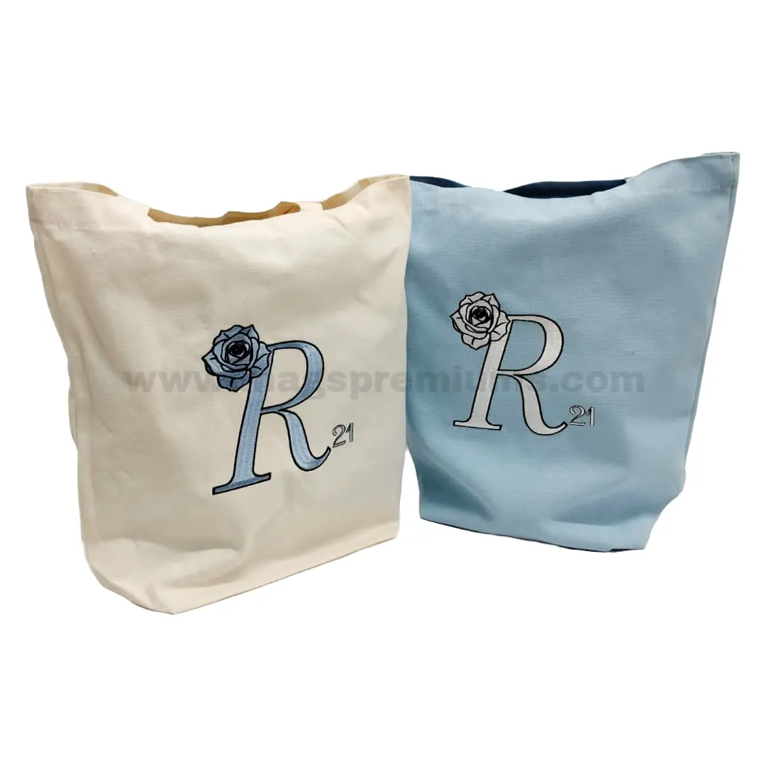 Personalized Logo Embroidery Canvas Bag