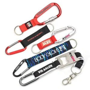 Wholesale Logo Printing Carabiner Keychain