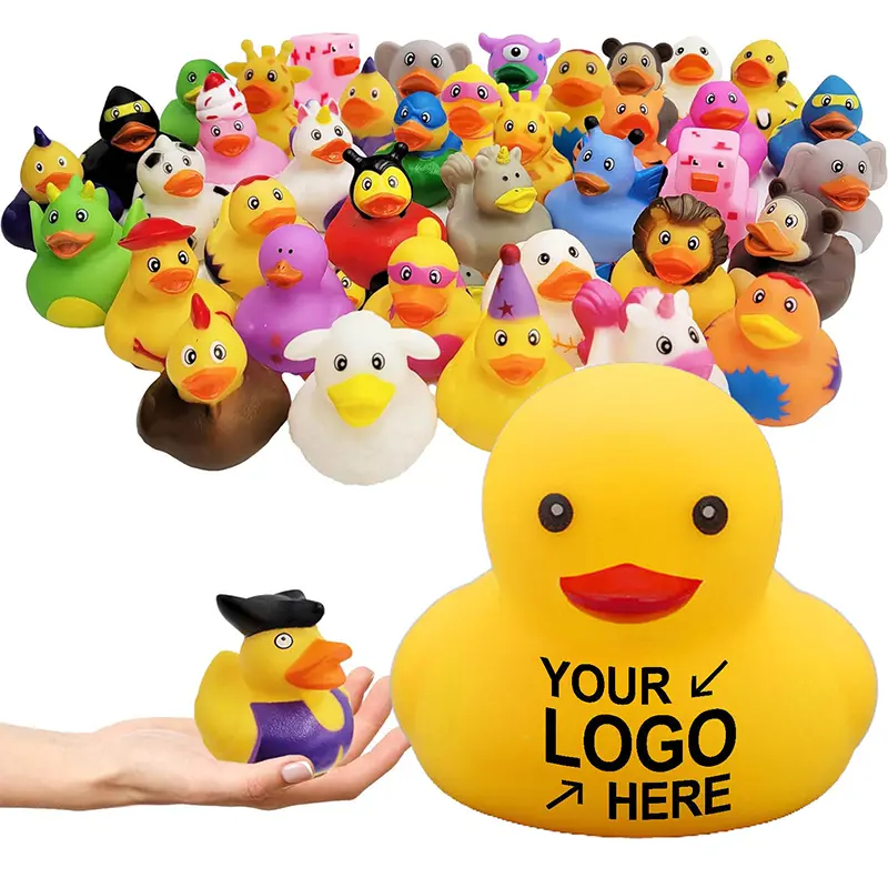 Custom Logo Rubber Duck Supplier