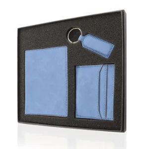 Personalized Pu Leather Travel Gift Set