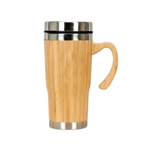 Custom Silicone Sleeve Mug Custom Bamboo Eco Mug