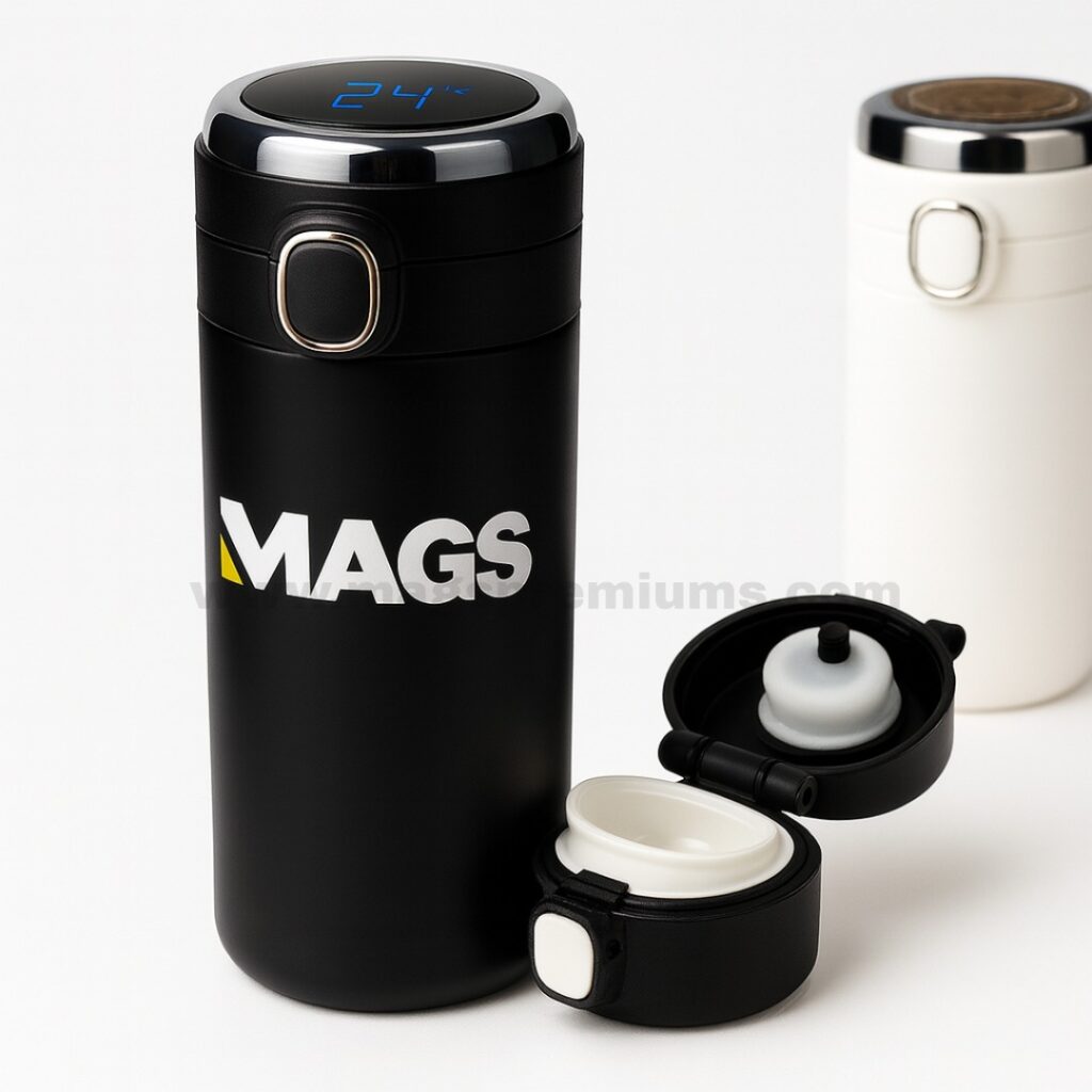 Stainless Steel Vacuum Flask 420ml LED
