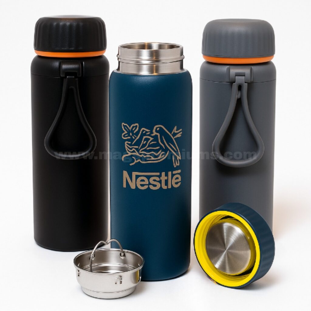 Stainless Steel Vacuum Flask 800ml Premium Matt