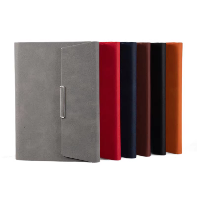 Custom A5 PU Leather Notebook A5 PU leather notebook in multiple colors for corporate gifts and daily writing use