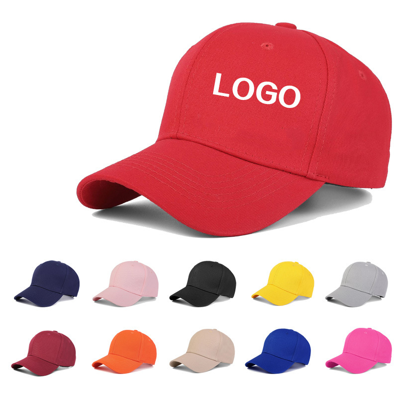 adjustable cotton sports cap with breathable design for outdoor activities