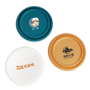 custom food container with logo suitable for branding and food packaging