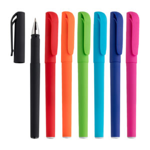 custom plastic pen with logo suitable for corporate branding and promotional use