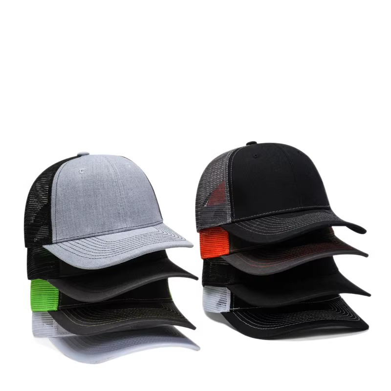 custom trucker cap with logo suitable for corporate branding and promotional use