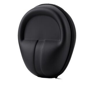 eva hard shell headphone case with molded interior for secure storage and protection