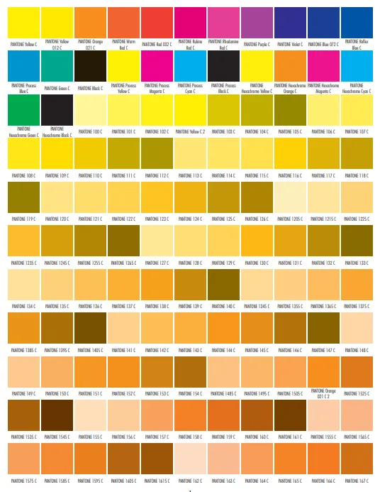 pantone color 1 1 1