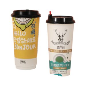 promotional takeaway cup with logo suitable for corporate branding and events