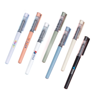 pastel color writing pen set with modern design for office and stationery use