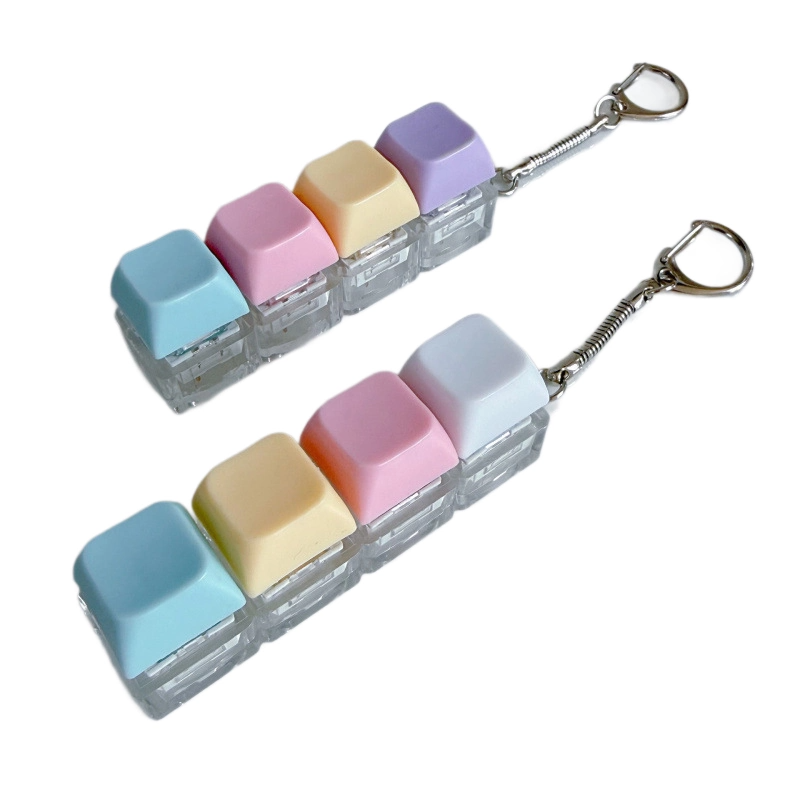Custom Key Clicker Custom Clicker Keychain | Personalized Keyboard Keycap | Branded Keycap ...