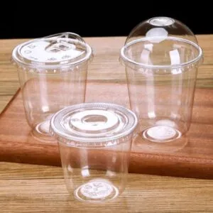 Clear PET dessert cup for puddings, parfaits, fruit cups and chilled desserts