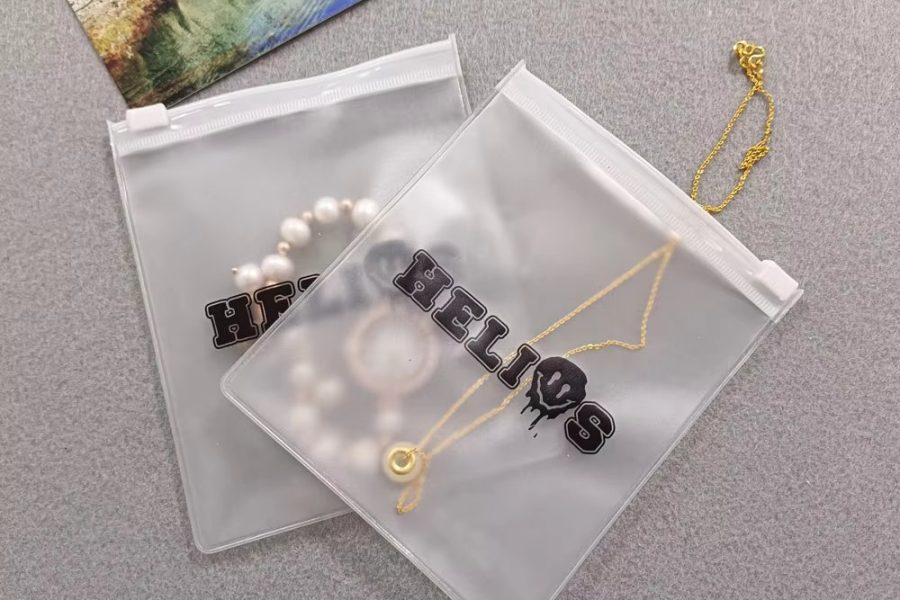 Frosted ZipLock Bag for organizing small household items