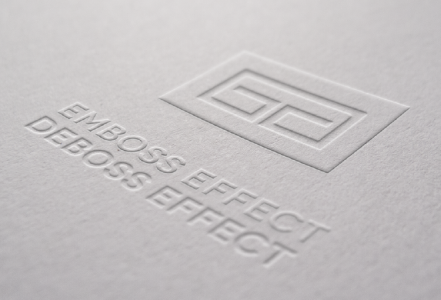deboss emboss printing