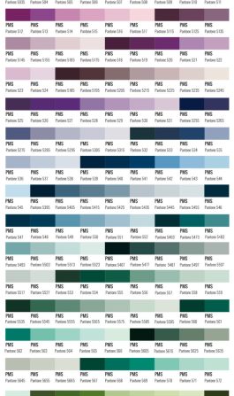 pantone chart